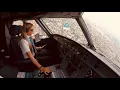 Lagu Airbus A320 Landing | Girl Pilot Landing in MEX 05R | 3 minutes of aviation