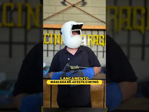 Máscara de Solda Estilo Retrô 🔥