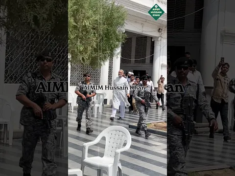 Salaam Rocky Bhai | Asaduddin Owaisi | With High Tight Security At Darussalam