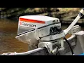 1978 15hp Johnson Outboard Boat Motor