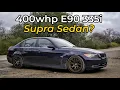 2008 BMW E90 335i Review - 400whp 4-Door Supra