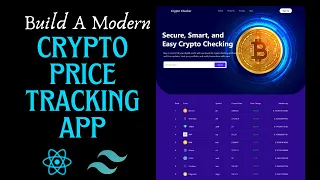 React JS Project Build Crypto Tracking App Using React JS Tailwind CSS Coin Gecko API