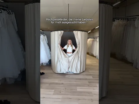Hochzeitskleid aussuchen 😍
