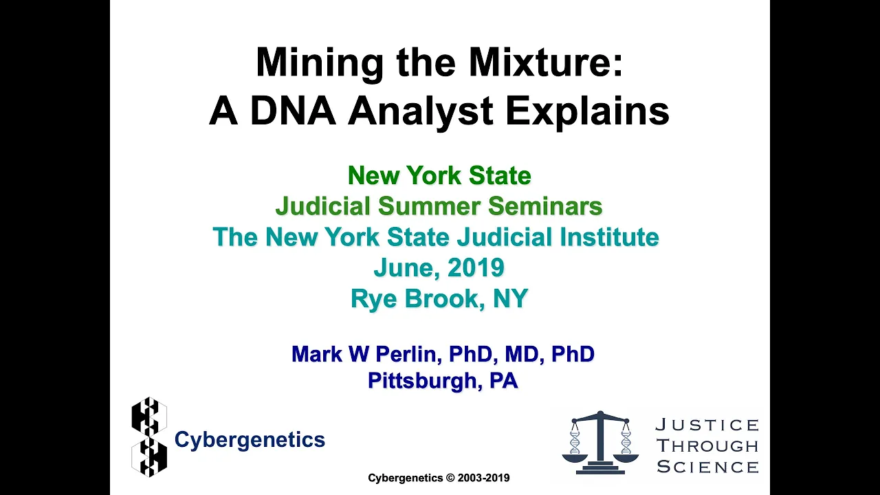 Mining the mixture: A DNA analyst explains - Part 1 of 2