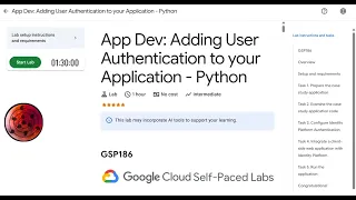 App Dev Adding User Authentication to your Application - Python