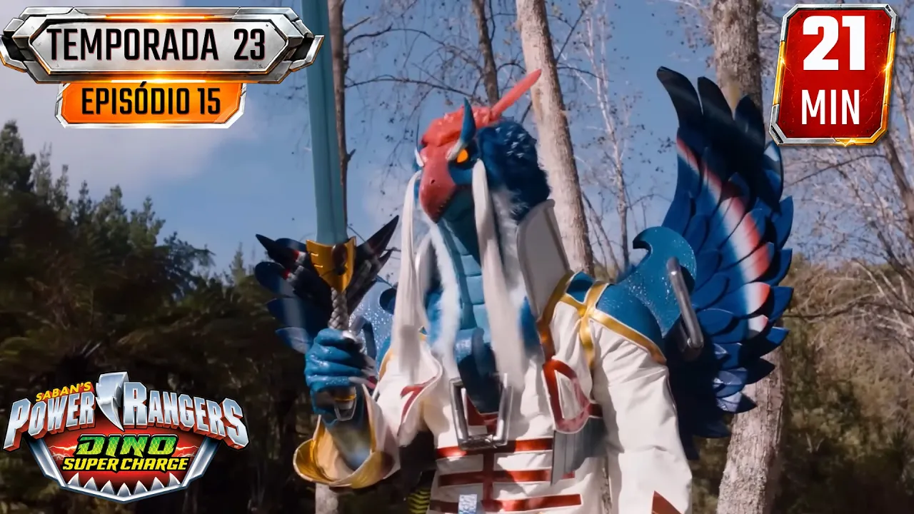 Power Rangers para Crianças | Dino Super Charge | Episódio Completo | E15 | Asas do Perigo