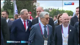 Омичи смогли взять автографы у звезд спорта мирового уровня на открытии Аллеи олимпийцев
