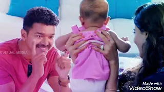 thalapathy theri bgm gajab ka love scene status