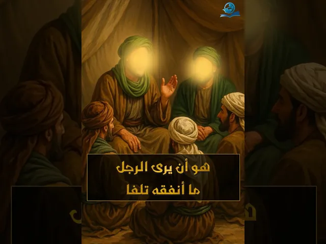 ⁣سُئل الإمام الحسن بن عليّ (عليه السلام) عن البخل