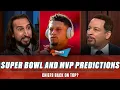 Nick Brou share their Super Bowl P and playoff predictions of 2025 season FIRST THINGS FIRST
