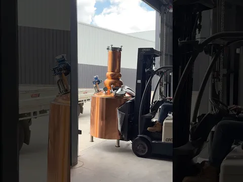 Moving a $100,000 copper still