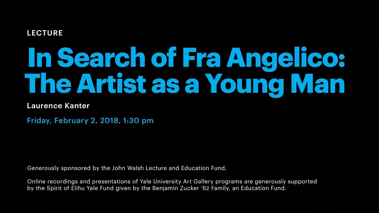 In Search of Fra Angelico: The Artist as a Young Man