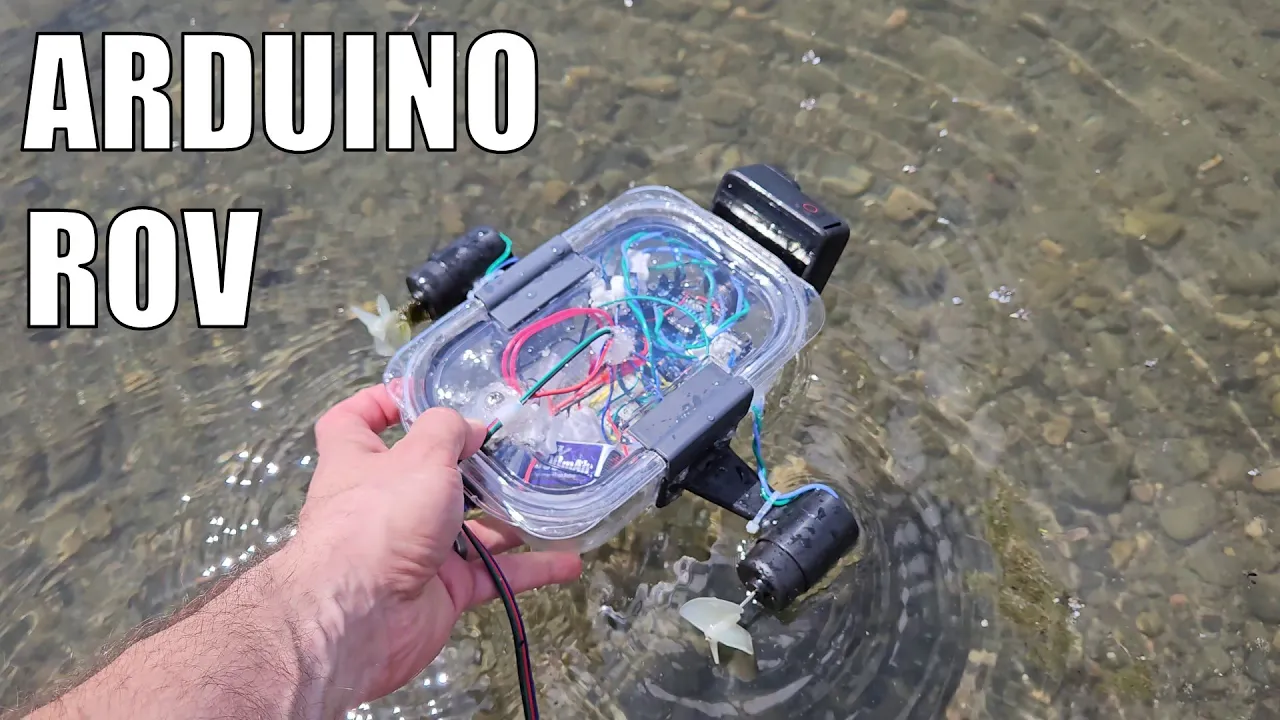 Build an Arduino ROV: STEM Underwater Engineering Project