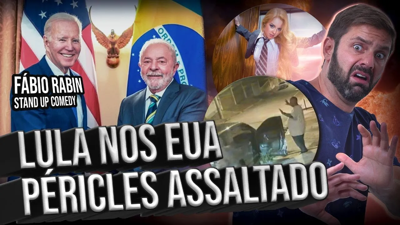 Tô morando num Flat / Lula nos EUA / Péricles assaltado - Fábio Rabin (Comédia Stand Up)