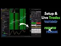 How To Setup The Pullback Strategy on NQ with Live Trades