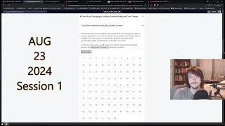 freeCodeCamp - Pt13 JavaScript Algorithms and Data Structures Aug 23 24 Study Session 1