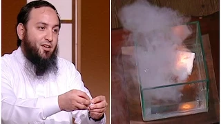 بوضوح الليثى وكذب الدجالين تجربة عملية يكشف كذب الدجالين وحرق الجن ويخرج إلي فاصل بسبب الدخان 