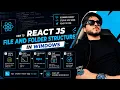 ReactJS Tutorial for Beginners in Hindi File and Folder Structure