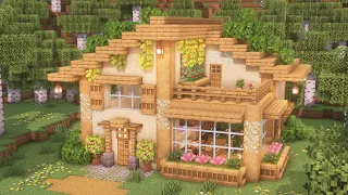 Minecraft Aesthetic Cottagecore House Tutorial