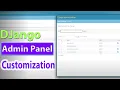 Django Course Part-3 Admin Panel Customizations in Django