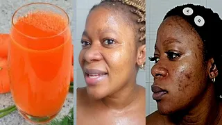 Drink to whiten lighten and brighten skin with home reciples