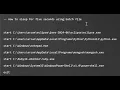 How to sleep for five seconds in Batch File