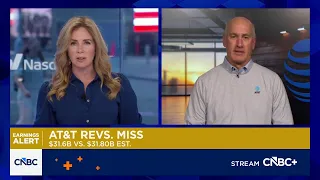 AT T CEO John Stankey on Q2 results Starlink competition and future of telecom