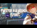 TWIXTOR in 20 seconds Best method In-Depth TUTORIAL After Effects