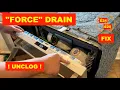 FORCE DRAIN BOSCH DISHWASHER TO UNCLOG DRAIN PIPE - E24 E25 ERROR FIX