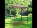 Replacement Canopy for Garden Treasures LED Lighted Grill Gazebo - LCM1310