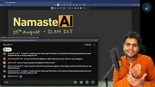 [Live] Namaste AI - 4 days to go - QnA Session 🔥