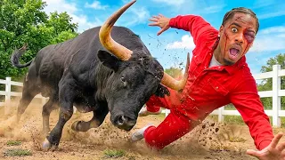 ANGRY BULL ALMOST KILL ME… **HELP**