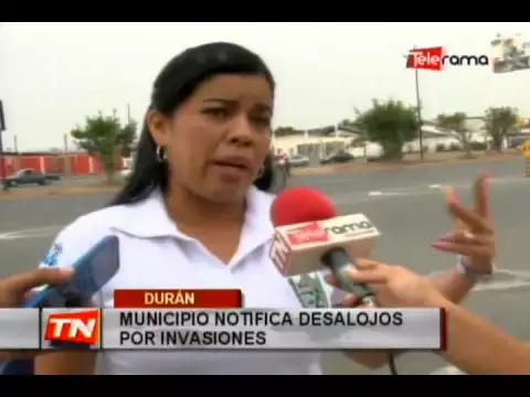 Municipio notifica desalojos por invasiones
