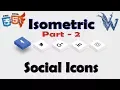 CSS icon hover effects isometric icons tutorial Learn html and css By Amazing Techno Tutorials