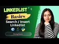 Search Insert in Linked List Iterative and Recursive Approach Basic Patterns Java Python C