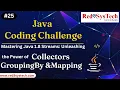 Java Streams groupingBy Mapping Interview Questions Coding Examples in Eclipse Red9SysTech