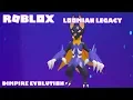 Roblox Loomian Legacy Evolving Dimpire I Second Time Evolving