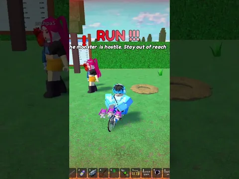 Ajak Jalan Jalan Bayinya Mira Naik Sepeda #roblox #pappanda #shortroblox