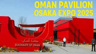 Oman Pavilion At Osaka Expo 2025 Stunning Red Design In 4K 