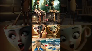 Italian Brainrot 3D Cartoon Singing Dramatic Expression 