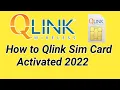 Qlink sim card Activation q link wireless 5g