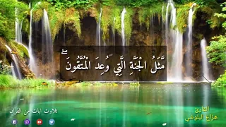 وصف الجنه في القران  مثل الجنه   القارئ هزاع البلوشي دندنها