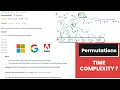 10 12 Permutations Backtracking -Interviewbit