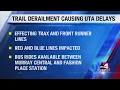 Significant delays for UTA transit services due to freight train derailment