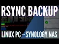 How to Backup a Linux PC to a Synology NAS using Rsync