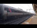 Two Afternoon NJ Transit Morris Essex Line Trains at Madison