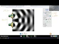 Simulation of two source interference Phet