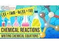Chemistry Lesson Writing Chemical Equations