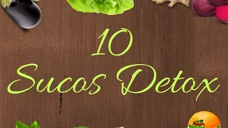 10 receitas de sucos detox para emagrecer e se livrar da barriga e celulite