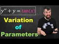 Variation of Parameters How to solve non-homogeneous ODEs